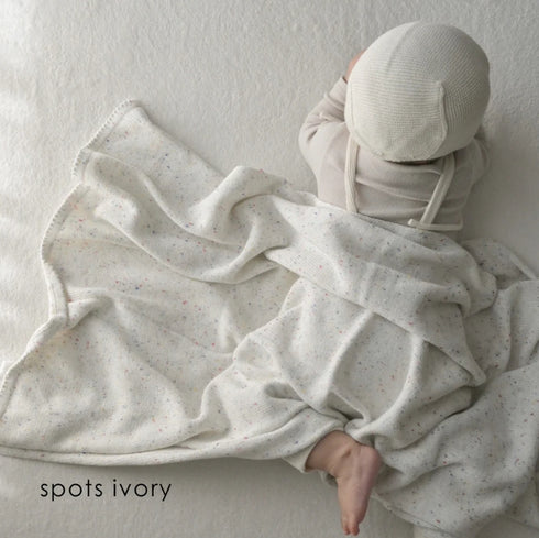 blanco ベビー ニットブランケット organic cotton blanket オーガニックコットン 無地 ブランコ